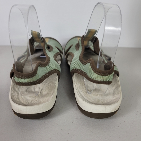 Merrell Sol Olive Womens Green Walking Slip on Open Heel Sandals Shoes Sz 7 - Picture 4 of 8